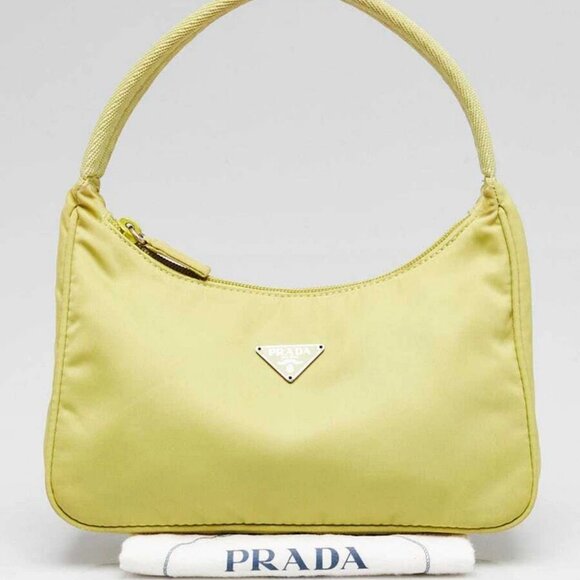 Prada Light Green Tessuto Nylon Mini Bag - Picture 10 of 10